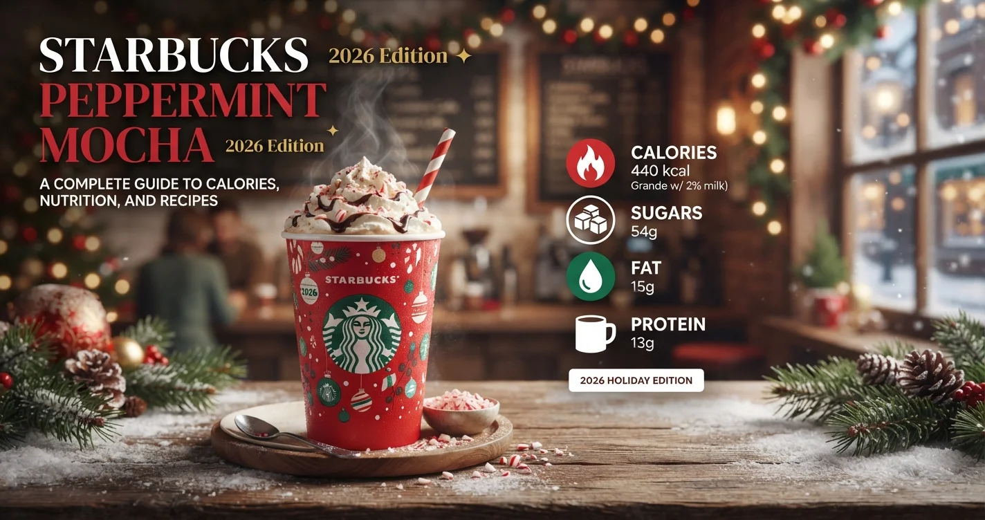 Starbucks Peppermint Mocha: A Complete Guide to Calories, Nutrition, and Recipes (2026 Edition)